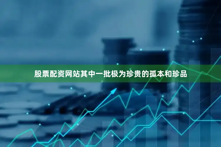 股票配资网站其中一批极为珍贵的孤本和珍品