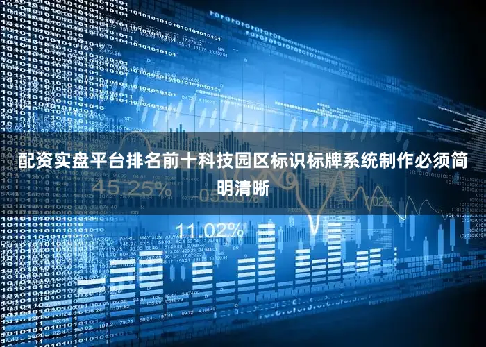 配资实盘平台排名前十科技园区标识标牌系统制作必须简明清晰